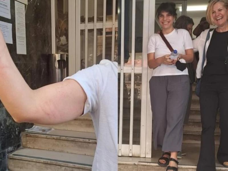 Κύμα αντιδράσεων και καταγγελιών για την αυθαίρετη και βίαιη προσαγωγή της Δήμητρας Τάσσου μωρομάνας εκπαιδευτικού από αστυνομικούς με πολιτικά